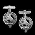 Abernethy Clan Badge Sterling Silver Clan Crest Cufflinks
