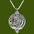 Adair Clan Badge Stylish Pewter Clan Crest Small Pendant