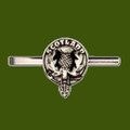 Clan Crest Stylish Pewter Scotland Clan Badge Tie Bar