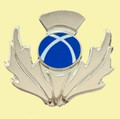 Scotland Thistle Flower Saltire Enamel Badge Lapel Pin Set x 3