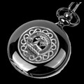 Maxwell Clan Badge Silver Clan Crest Black Hunter Pocket Watch