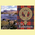 Robertson Clan Badge Scottish Family Name Fridge Magnets Set of 10
