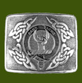 Napier Clan Badge Interlace Mens Stylish Pewter Kilt Belt Buckle