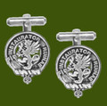 Forsyth Clan Badge Stylish Pewter Clan Crest Cufflinks