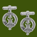 Galloway Clan Badge Stylish Pewter Clan Crest Cufflinks