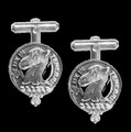 Fullerton Clan Badge Sterling Silver Clan Crest Cufflinks