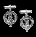 Haig Clan Badge Sterling Silver Clan Crest Cufflinks
