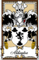 Aldington Bookplate Coat Of Arms Family Crest Paper Poster