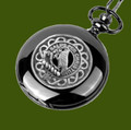 Abernethy Clan Badge Pewter Clan Crest Black Hunter Pocket Watch