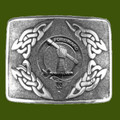 Balfour Clan Badge Interlace Mens Stylish Pewter Kilt Belt Buckle