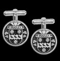 Bradley Irish Coat Of Arms Claddagh Sterling Silver Family Crest Cufflinks