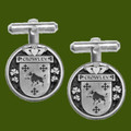 Crowley Irish Coat Of Arms Claddagh Stylish Pewter Family Crest Cufflinks
