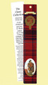 Drummond Clan Tartan Drummond History Bookmarks Set of 5