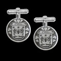 ONeill Irish Coat Of Arms Claddagh Sterling Silver Family Crest Cufflinks