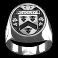 Buckley Irish Coat Of Arms Family Crest Mens Sterling Silver Ring