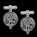 Wemyss Clan Badge Sterling Silver Clan Crest Cufflinks