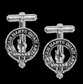 Logie Clan Badge Sterling Silver Clan Crest Cufflinks