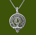 Ross Clan Badge Stylish Pewter Clan Crest Small Pendant