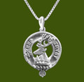 Sempill Clan Badge Stylish Pewter Clan Crest Small Pendant