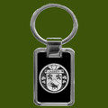 Cassidy Irish Coat Of Arms Stainless Steel Pewter Family Crest Keyring