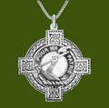 Cooper Clan Badge Celtic Cross Stylish Pewter Clan Crest Pendant