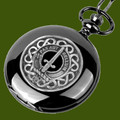 Blaine Clan Badge Pewter Clan Crest Black Hunter Pocket Watch