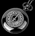 Blaine Clan Badge Silver Clan Crest Black Hunter Pocket Watch