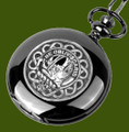 Campbell Of Argyll Clan Badge Pewter Clan Crest Black Hunter Pocket Watch