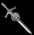 Lennox Clan Badge Sterling Silver Clan Crest Large Kilt Pin