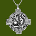 MacDuff Clan Badge Celtic Cross Stylish Pewter Clan Crest Pendant