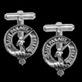 Gunn Clan Badge Sterling Silver Clan Crest Cufflinks