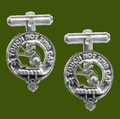 MacGillivray Clan Badge Stylish Pewter Clan Crest Cufflinks