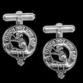 MacGillivray Clan Badge Sterling Silver Clan Crest Cufflinks