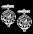 Crichton Clan Badge Sterling Silver Clan Crest Cufflinks