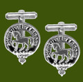 Cochrane Clan Badge Stylish Pewter Clan Crest Cufflinks