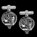 MacDuff Clan Badge Sterling Silver Clan Crest Cufflinks