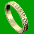 Balta Celtic Design Animal Ladies 18K Yellow Gold Band Ring Sizes R-Z