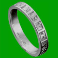 Balta Celtic Design Animal Ladies 18K White Gold Band Ring Sizes R-Z