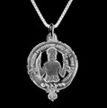 Stewart Of Athol Clan Badge Sterling Silver Clan Crest Small Pendant