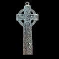 Kirk Ruthwell Celtic Cross Large Sterling Silver Pendant