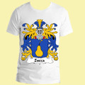 Zucca Italian Coat of Arms Surname Adult Unisex Cotton T-Shirt