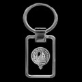 Baillie Clan Badge Stainless Steel Silver Clan Crest Keyring