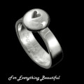 Peerie Smoorikins Little Kisses Ladies Sterling Silver Ring Band Size A-Q