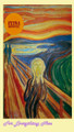 The Scream Fine Art Themed Mega Wooden Jigsaw Puzzle 500 Pieces