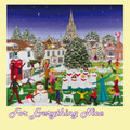 Christmas In Salisbury Themed Maxi Wooden Jigsaw Puzzle 250 Pieces