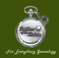 Father Of The Bride Themed Pewter Motif Chrome Pocket Watch