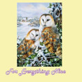 Barn Owls Bird Themed Majestic Wooden Jigsaw Puzzle 1500 Pieces