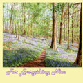 Bluebells Brathay Woods Nature Themed Magnum Wooden Jigsaw Puzzle 750 Pieces