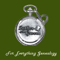Father Of The Groom Themed Pewter Motif Chrome Pocket Watch