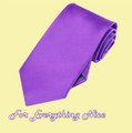 Violet Purple Formal Groomsmen Groom Wedding Straight Mens Neck Tie